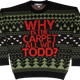 Why Is The Carpet All Wet Todd? Christmas Vacation Knitted Sweater thumbnail