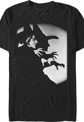 Wicked Witch Shadow Wizard of Oz T-Shirt