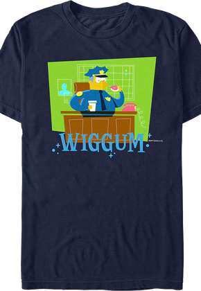 Wiggum Simpsons T-Shirt