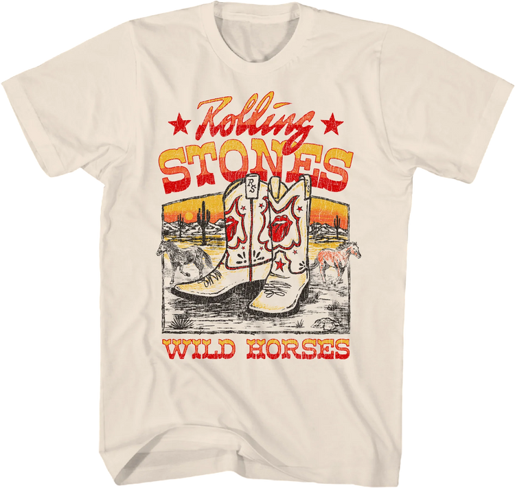 Wild Horses Rolling Stones T-Shirt
