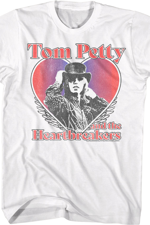 Winged Heart Tom Petty And The Heartbreakers T-Shirt