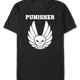Winged Skull Logo Punisher Marvel Comics T-Shirt thumbnail