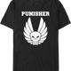Winged Skull Logo Punisher Marvel Comics T-Shirt thumbnail