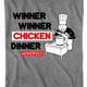 Winner Winner Chicken Dinner Monopoly T-Shirt thumbnail