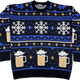 Winter Beer Knitted Christmas Sweater thumbnail