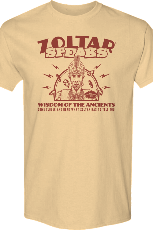 Wisdom Of The Ancients Zoltar T-Shirt