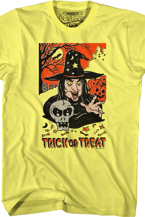 Witch Graveyard Trick Or Treat T-Shirt
