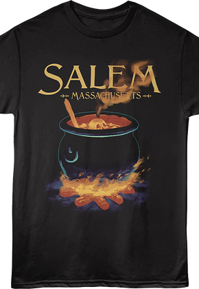 Witch's Cauldron Salem Massachusetts T-Shirt