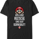 Great Responsibility Super Mario Bros. T-Shirt thumbnail