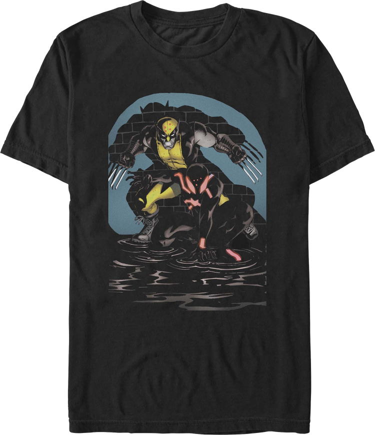 Wolverine And Scarlet Spider Marvel Comics T-Shirt