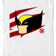 Wolverine Simple Stripes Marvel Comics T-Shirt thumbnail