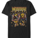 Wolverine Starry Collage Marvel Comics T-Shirt thumbnail
