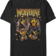 Wolverine Starry Collage Marvel Comics T-Shirt thumbnail