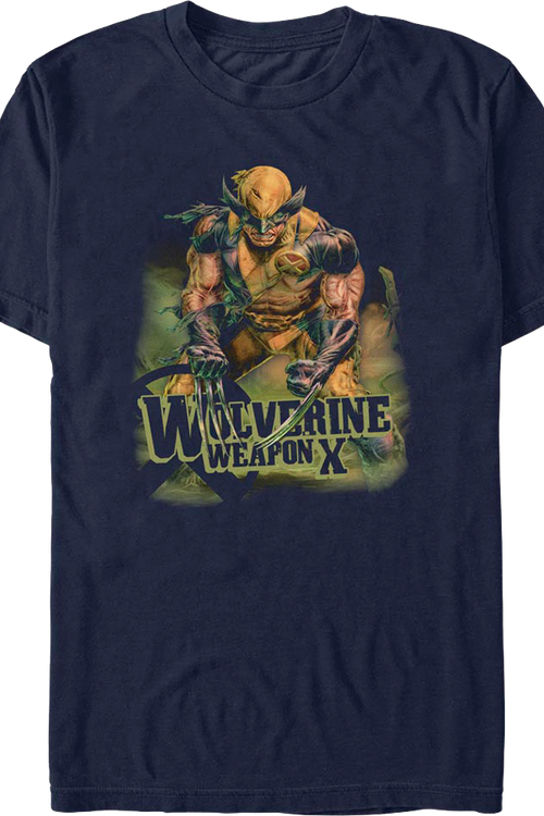 Wolverine Weapon X Marvel Comics T-Shirt
