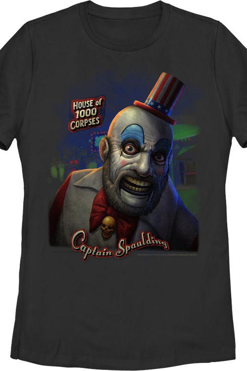 Womens Captain Spaulding House Of 1000 Corpses Shirt