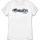 Womens White Classic Logo ThunderCats Shirt thumbnail