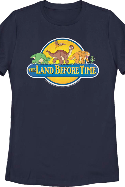 Womens Classic Logo Land Before Time Shirt