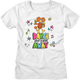 Womens Dance Your Cares Away Colorful Shapes Fraggle Rock Shirt thumbnail
