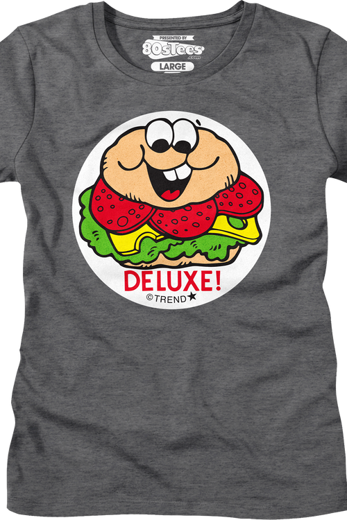 Womens Deluxe Salami Sandwich Scratch N Sniff Shirt