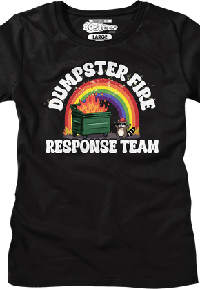 Womens Dumpster Fire Response Team Shirt