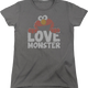 Womens Elmo Love Monster Sesame Street Shirt thumbnail
