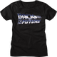Womens Faux Chrome Logo Back To The Future Shirt thumbnail
