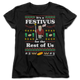 Womens Faux Ugly Festivus Sweater Seinfeld Shirt thumbnail