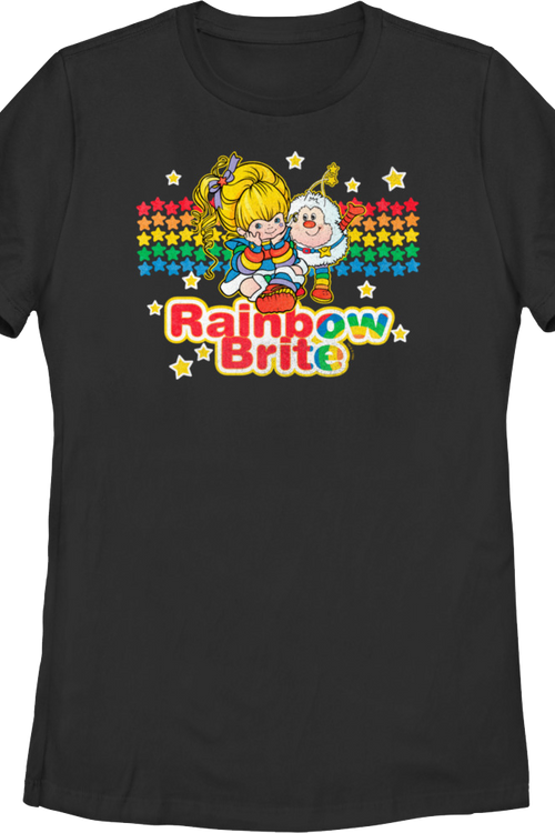 Womens Friends Forever Rainbow Brite Shirt