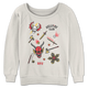 Womens Hellfire Club Collage Stranger Things Sweatshirt thumbnail