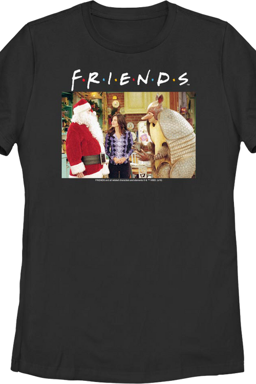 Womens Holiday Armadillo Friends Shirt