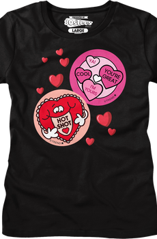 Womens Hot Shot Valentine Scratch N Sniff Shirt