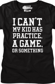 Womens I Can't Shirt