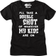 Womens I'll Take A Double Shot Of Whatever My Kids Are On Shirt thumbnail
