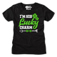Womens I'm His Lucky Charm Shirt thumbnail