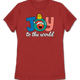 Womens Joy To The World Sesame Street Shirt thumbnail