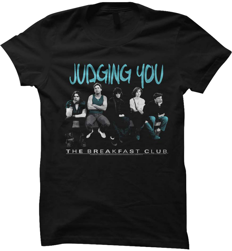 Womens Judging You Breakfast Club Shirt