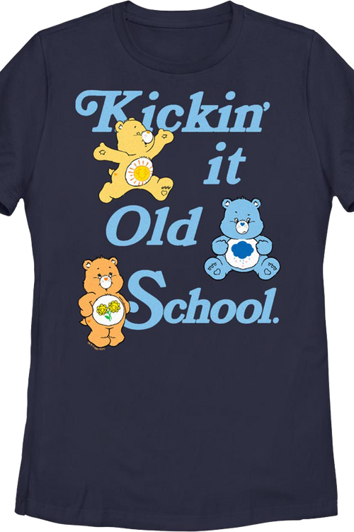 Womens Kickin' It Old School Care Bears Shirt