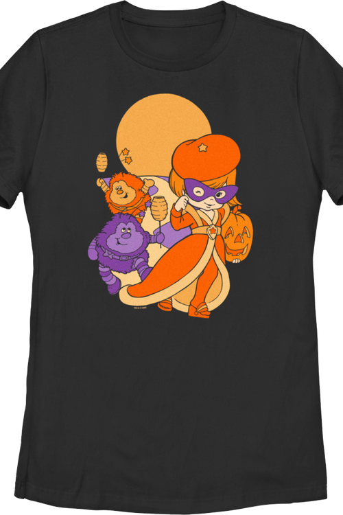 Womens Lala Orange Halloween Rainbow Brite Shirt