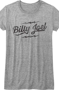 Womens Lightning Bolt Logo Billy Joel Shirt