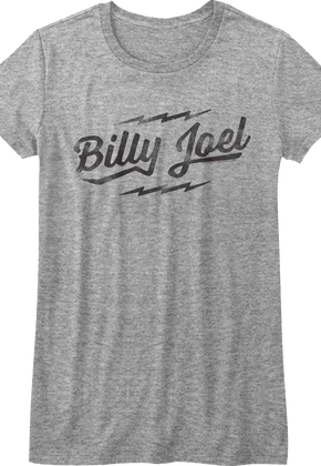 Womens Lightning Bolt Logo Billy Joel Shirt