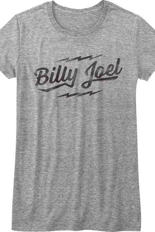 Womens Lightning Bolt Logo Billy Joel Shirt