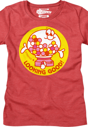 Womens Looking Good Gumball Machine Scratch N Sniff Shirt