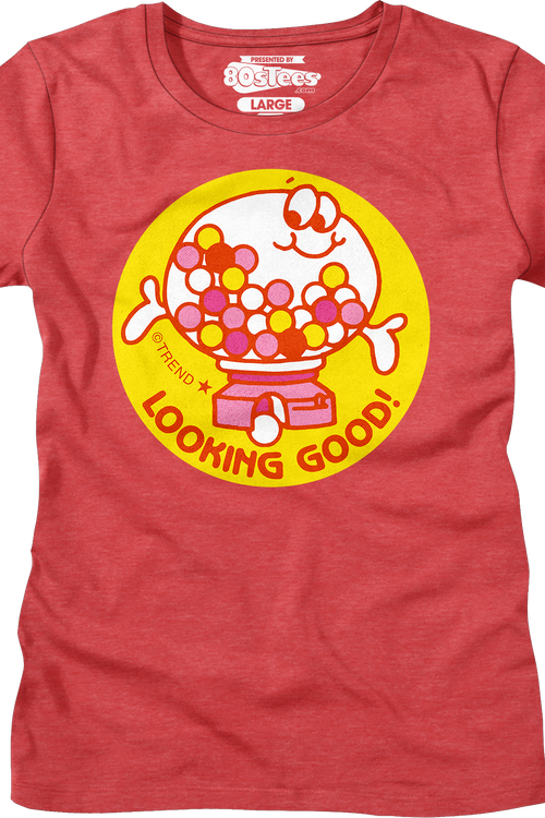 Womens Looking Good Gumball Machine Scratch N Sniff Shirt