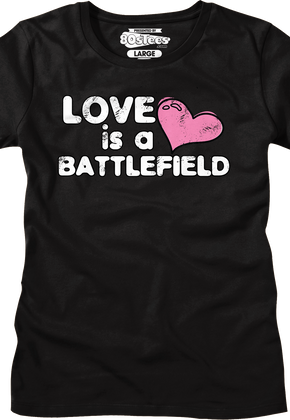 Womens Love Is A Battlefield Shirt