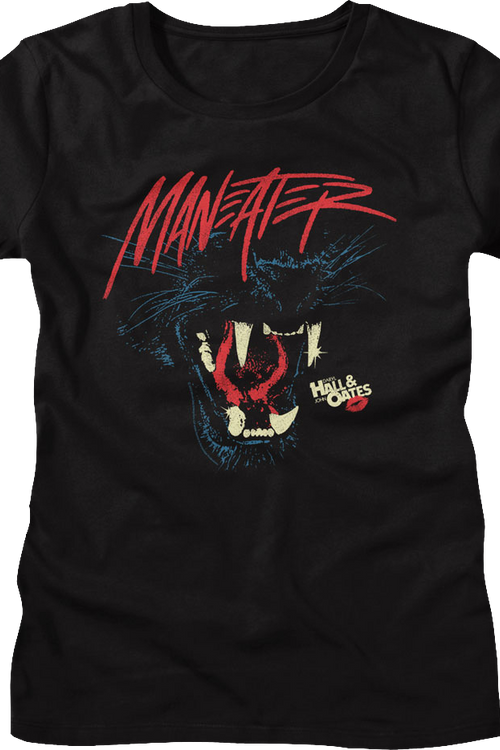 Womens Maneater Hall & Oates Shirt