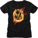 Womens Mockingjay Flames Hunger Games Shirt thumbnail