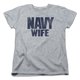 Womens Navy Wife Shirt thumbnail