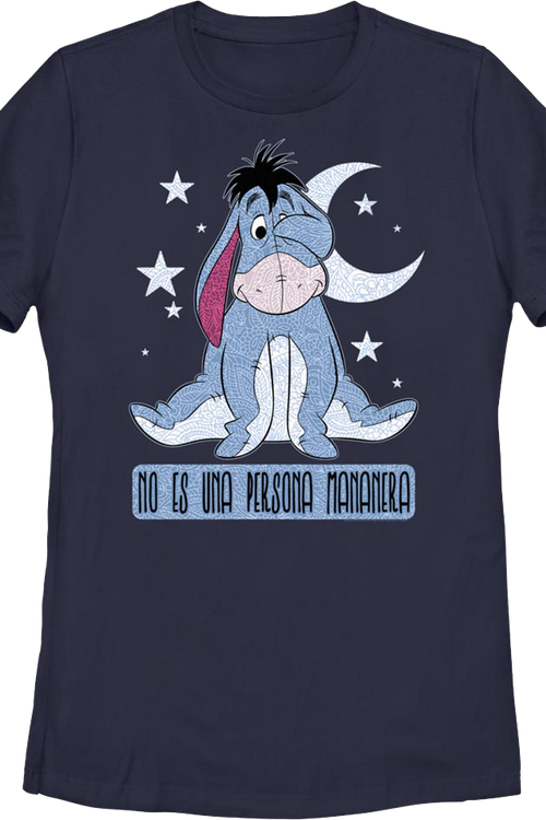 Womens No Es Una Persona Mananera Winnie The Pooh Shirt