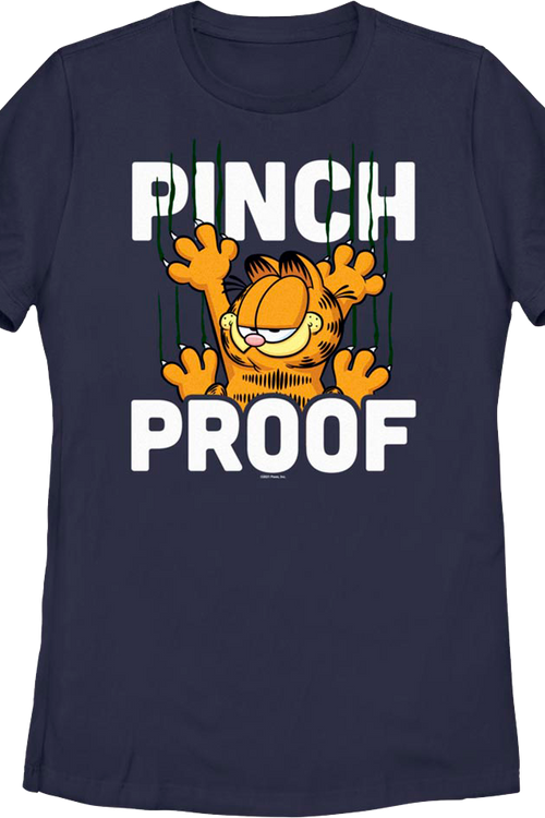 Womens Pinch Proof Garfield Shirt