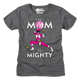 Womens Pink Ranger This Mom Mighty Morphin Power Rangers Shirt thumbnail